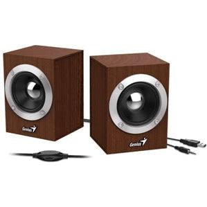 Speakers: Genius SP-HF280 Wooden USB Powered Speakers
