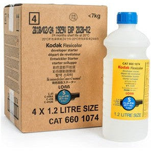 Kodak: Kodak Flexicolour Developer Starter 1.2 litre (Box of 4)