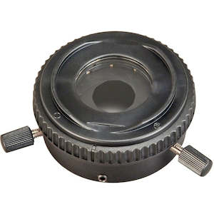 Omax: Microscope Kohler Illumination Attachment with Iris Field Diaphragm and Center Adjustment