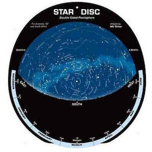 Skylab Star Disc - Double sided for the Southern Hemisphere