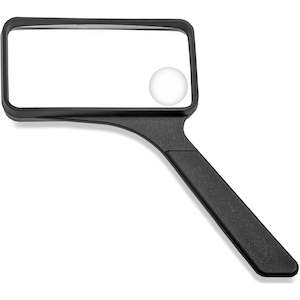 Led Magnifiers: Carson SV-XP 2x Handheld Rectangular Magnifier with 4.5x Spot Lens