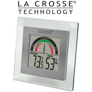 La Crosse Digital Thermo Hygrometer Comfort Meter - Shop Demo
