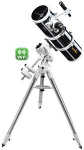Skywatcher Black Diamond Photo 150 on EQ-AL55i Pro Reflector Telescope with Tripod Kit