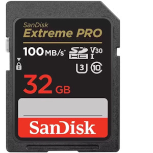 Sandisk Extreme Pro Sdhc 32gb 100mb/s Uhs-i Memory Card