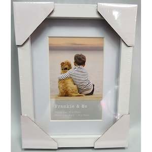 Frankie and Me Border White 4x6