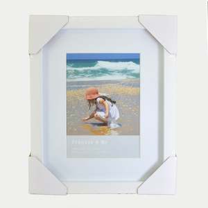 Frankie and Me Border White 5x7