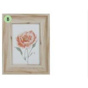 Frankie & Me Standing Frame 5x7 - Light Oak Wood