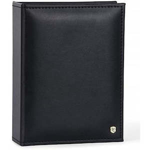 Henzo Pure Black 4X6 Slip-In Photo Album 300