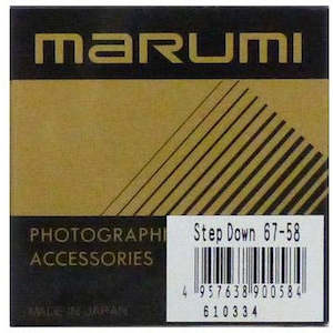 Marumi step Down Ring 46-37mm Filter