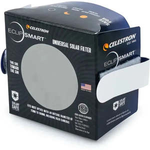 Telescope Accessories: Celestron EclipSmart Universal Solar Filter