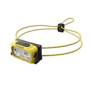 Torches: Nitecore 360 Lumen Usb Rechargeable Led Headlamp - Yellow