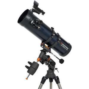 Reflector Telescopes: Celestron AstroMaster 130EQ-MD (Motor Drive) Telescope