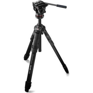 Video Head Tripods: Manfrotto One Aluminium With 500x Fluid Head Tripod