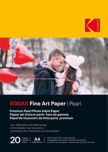 Kodak: Kodak Fine Art Premium Pearl Paper 240gsm A4 20 Sheets