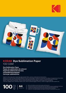 Kodak Dye Sublimation Premium Paper 100GSM A4 100 Sheets