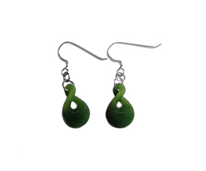 Products: Jade Single Twist Earrings 19mm