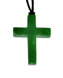 Products: Jade Cross Pendant 35mm