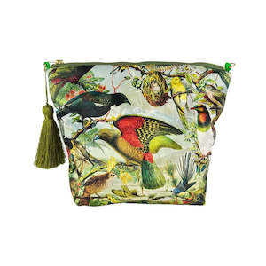 Beauty Accessories: Velvet Cosmetic Bag