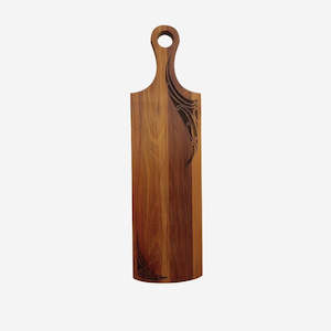 Te Reo: Native Wood Serving Platter