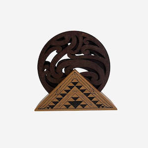 Native Wood Maunga Coaster Set