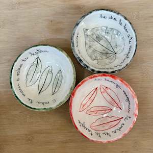 Nz Artist Collections: Whakatauki Bowl - Medium