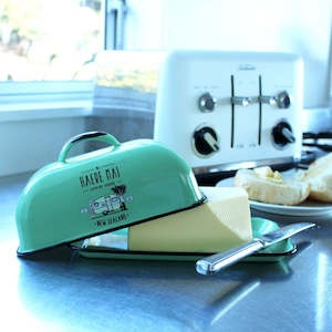 Butter Dish - Green