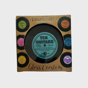 Kiwi Records Coaster Set