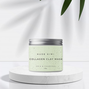 Beauty Accessories: Nude Kiwi Collagen Clay Mask