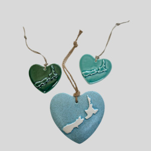 Te Reo: New Zealand Ceramic Heart