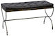 Bench - Leather - 90cm