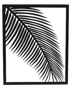 Art: Wall Art - Fern Outline - Steel