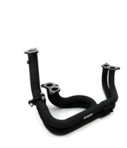 Rcm Power Parts: RCM White Ceramic Coated Equal Length Stainless Steel Exhaust Manifold