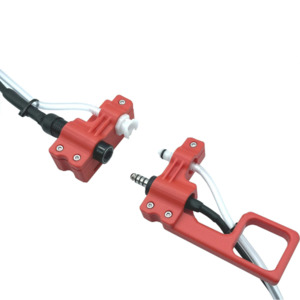 Driver Hydration: Driver Plug and Car Side Plug for Quick Release Drink / Radio Connect