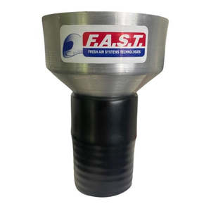 Driver Cooling: Aluminium Funnel 3 inch – 1.5 inch