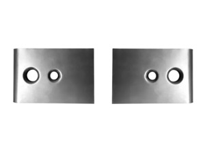 2-Hole Roll Cage Cross Diagonal Bar Gusset Wrap - Pair