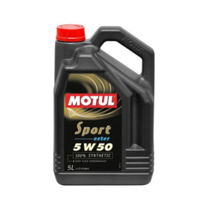Oil: MOTUL Sport 5W50