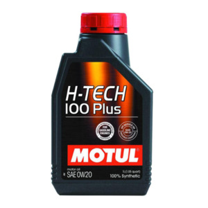 Oil: MOTUL H-TECH 100 PLUS 0W20