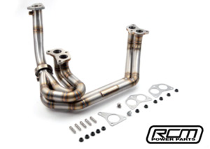 Exhaust Components: RCM UNEQUAL LENGTH STAINLESS STEEL MOTORSPORT EXHAUST MANIFOLD