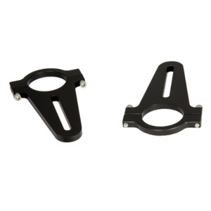 Interior Mirrors: Racing Mounting Brackets for Wide Angle Mirror SHORT 1.5 / 38mm PAIR