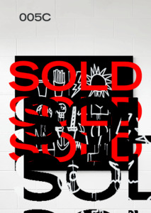 Products: 005 Ink on Canvas. 1200mm x 1200mm. - James Showler