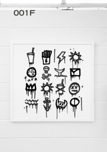 Products: 001F FRAMED PRINT. 840mm x 840mm. - James Showler. Freelance Creative Director