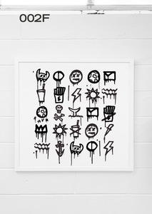 Products: 002F FRAMED PRINT. 840mm x 840mm. - James Showler. Freelance Creative Director
