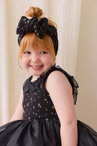 Organic Cotton Modal Headband - Dina Ebony