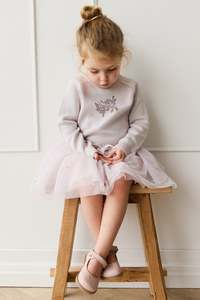 Knitwear: Lillian Jumper - Jacquard Gray Lilac