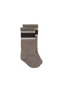 Socks Tights: Sporty Sock - Fir Bark/Bistre