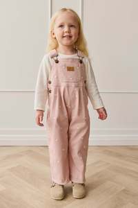 Overalls: Blair Overall - Petite Heart Peach