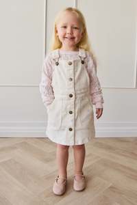 Vintage Overall Dress - Parchment Jamie's Atrium