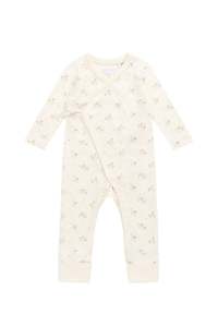 Onepieces: Organic Cotton Estelle Onepiece - Thelma Parchment