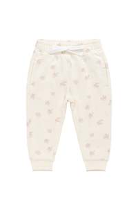 Organic Cotton Monroe Track Pant - Simone Egret