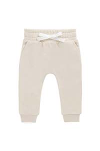 Sweatshirting: Organic Cotton Flynn Track Pant - Oat